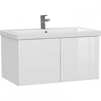 Тумба CERSANIT под раковину подвесная COLOUR 80 белый
