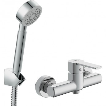 Комплект CERSANIT 2 в 1: смеситель для душа SMART и душевой гарнитур CARI