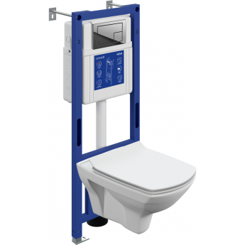 Комплект CERSANIT CARINA XL DPL EO slim инсталляция AQUA 40 SMART M кнопка CORNER пластик пластик хром Комплект CERSANIT CARINA XL DPL EO slim инсталляция AQUA 40 SMART M кнопка CORNER пластик пластик хром