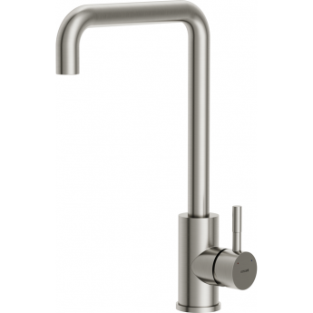 Смеситель CERSANIT для кухни COMO однорычажный с п-образным изливом, никель