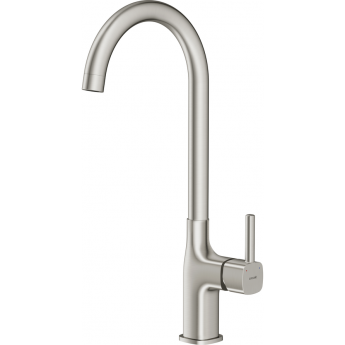 Смеситель CERSANIT для кухни ELIO однорычажный, никель