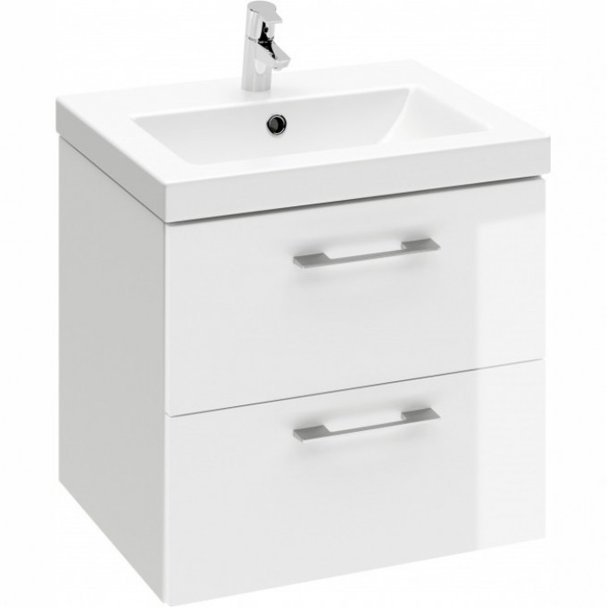 Тумба CERSANIT под раковину подвесная LARA 50 белый SB-SZ-LARA-CO50/Wh