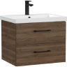 Тумба под раковину CERSANIT LARA , 60 см, подвесная, орех табак 69158